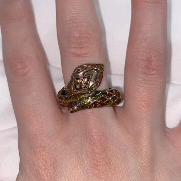 Adjustable Size Snake Ring - Picture 2 of 4